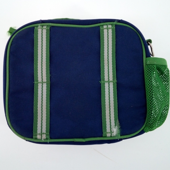 Pottery Barn Kids Lunchbox Lunch Box Green Blue Isolated 2020 Children School - Picture 3 of 12